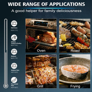 Thermomètre numérique instantané pour aliments, étanche IP67, lecture instantanée, thermomètre numérique pour la cuisine, la viande, le barbecue, thermomètre à viande - Product Image 5