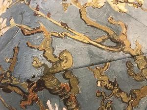 Peinture à l'huile <span class=keywords><strong>Van</strong></span> Gogh créative Parapluie pliant automatique Contrôle manuel pour l'impression numérique de cadeaux d'affaires - Product Image 5