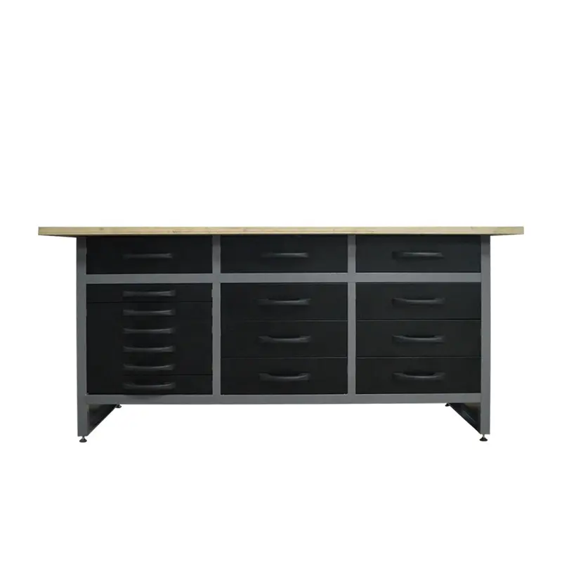 Workpro — atelier en bois et acier robuste, tiroirs scolaires, pour garage, à vendre