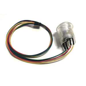 Botón Cóncavo GoldLeaf con Iluminación Transparente RGB LED, Botón de Presión Dedicado para Máquinas de <span class=keywords><strong>Arcade</strong></span>, Pinball y Máquinas de Monedas - Product Image 5