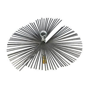 Spazzola per Camino in Acciaio, 250 mm, M12 - Product Image 1