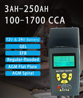 Testeur de batterie automobile 12V/24V 100-1700 CCA, analyseur du système de démarrage et de charge de la voiture, outil de diagnostic Bluetooth compatible Android