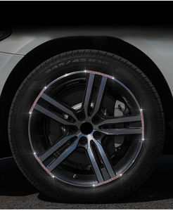 Veilleuse éblouissante arc-<span class=keywords><strong>en</strong></span>-ciel coloré créatif ABS décoratif voiture Hub autocollants nouvelle voiture <span class=keywords><strong>Auto</strong></span> Application - Product Image 5