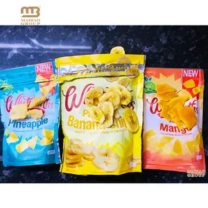 Plantain Banana Corn Tortilla Potato Chips Packing Snakcs Plastic Bag With Custom Logo Clear Printing, Banana Corn Food Pouch