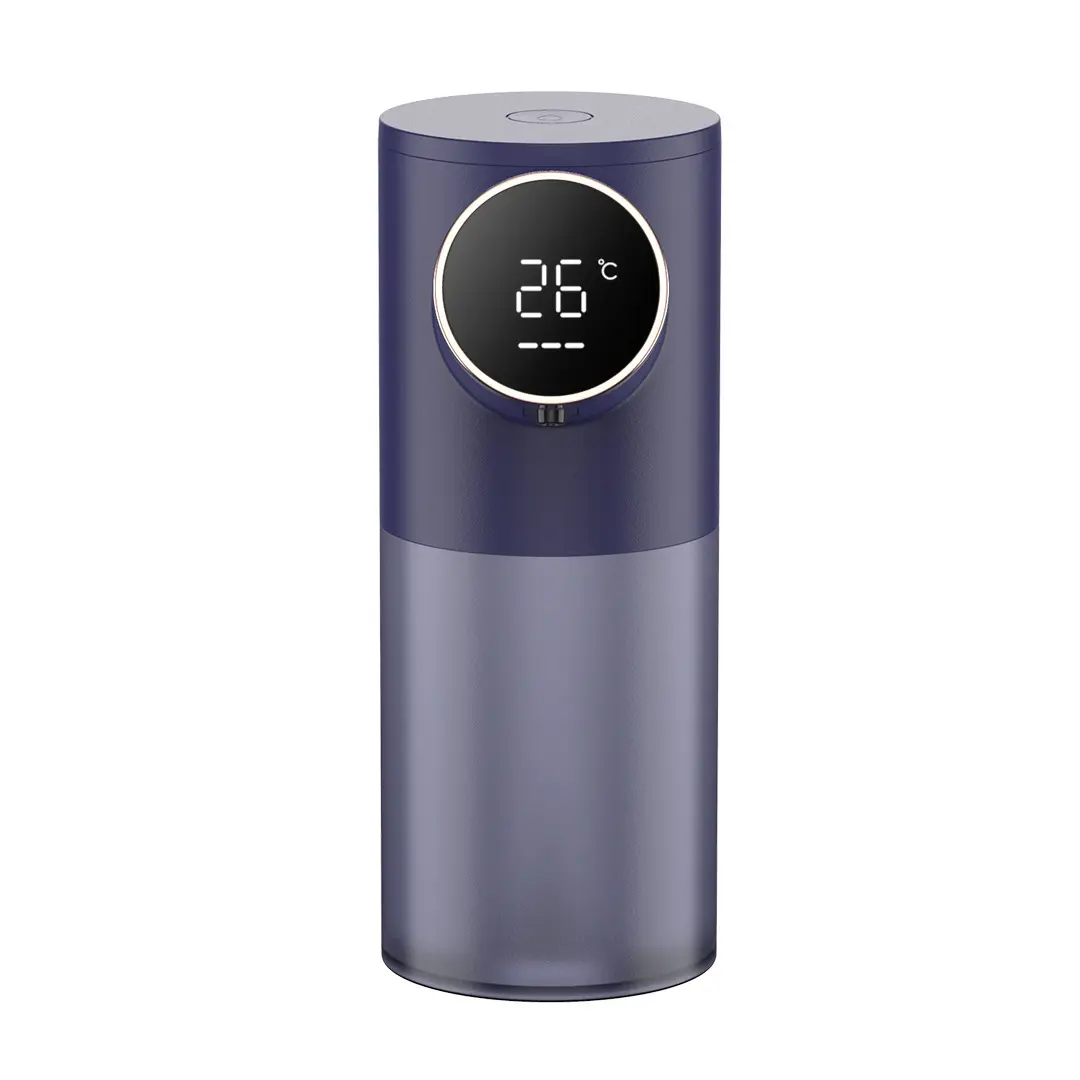 스마트 거품 비누 디스펜서 USB 충전 320ml LED 디스플레이 적외선 센서 손 소독제 비누 디스펜서