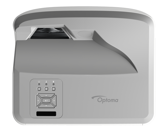 Optoma ZH450USTe 4500 Lumens Ultra Short Throw 3D Hologram Laser DLP Projector 4K 245W Metal Halide Bulb Education Business