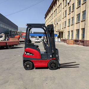 รถยกพาเลทไฟฟ้าขนาด1.6ตันรถยกขนาดเล็ก1ตันมอเตอร์ DC ภูมิประเทศใช้พลังงานจากแบตเตอรี่ส่วนประกอบเสาพาเลทขนาดเล็ก - Product Image 1