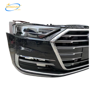 Для Audi A8 автозапчасти б/у передний бампер с решеткой радиатора фары на капоте пластиковый материал - Product Image 6