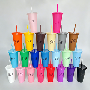 Gift Ready Packaging Premium <b>Plastic</b> Durable Festival Party Cups for Juice and Beverages 20oz 22oz 24oz 32oz PRS - Product Image 1