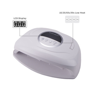 <span class=keywords><strong>Lampe</strong></span> à ongles ABS haute puissance pour salon, pour gel et vernis UV - Séchage rapide, grande capacité, lumière rouge avec poignée de transport - Product Image 2