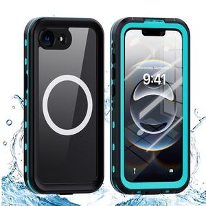 Funda Rígida de TPU+PC Impermeable IP68 para <span class=keywords><strong>iPhone</strong></span> 17e / 16e / <span class=keywords><strong>SE</strong></span>, Sumergible hasta 2m, para Buceo y Natación - Product Image 1