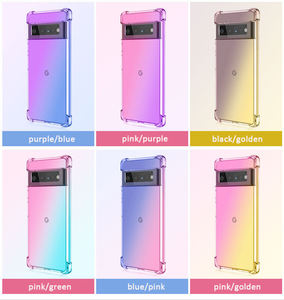 Casing HP Google Pixel 6 Warna Gradasi TPU, Aksesoris Ponsel untuk Google Pixel 6 Pro - Product Image 2