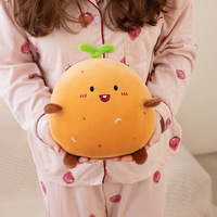 Personalizada Linda Diversión Multi-Color Patata Suave Alivio del Estrés Muñecas de Peluche de Algodón Juguetes de Peluche PARA LA Decoración