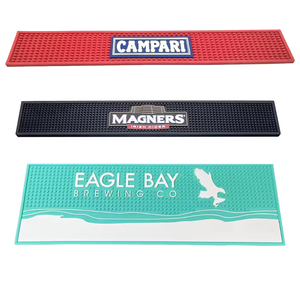 Tapis de <span class=keywords><strong>bar</strong></span> en PVC personnalisé avec logo, couleur et taille variées, pour la marque allemande Pabst Loch Lomond Bear Creek - Product Image 6