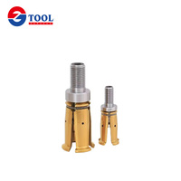 Accessoires de machine CNC mâchoires de traction BT40 broche griffe de brochage filetage externe quatre griffes pour broche 45 degrés pince à 4 pétales