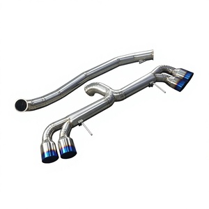 1 kit catback d'échappement en titane, tuyau 4 pouces, pour Nissan GTR R35 - Product Image 5