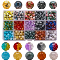 Zhubi 8MM cristal pierre naturelle perles rondes en vrac pour le bricolage faisant la main Bracelet collier fabrication de bijoux Kit de démarrage
