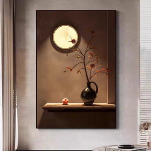 Mới Bắc Âu Đơn Giản Cam Trái Cây Cây Tường Nghệ Thuật Cho Nhà Hàng Phòng Ngủ Máy Tính Để Bàn Hoa Cây Treo Sơn Trang Trí - Product Image 6