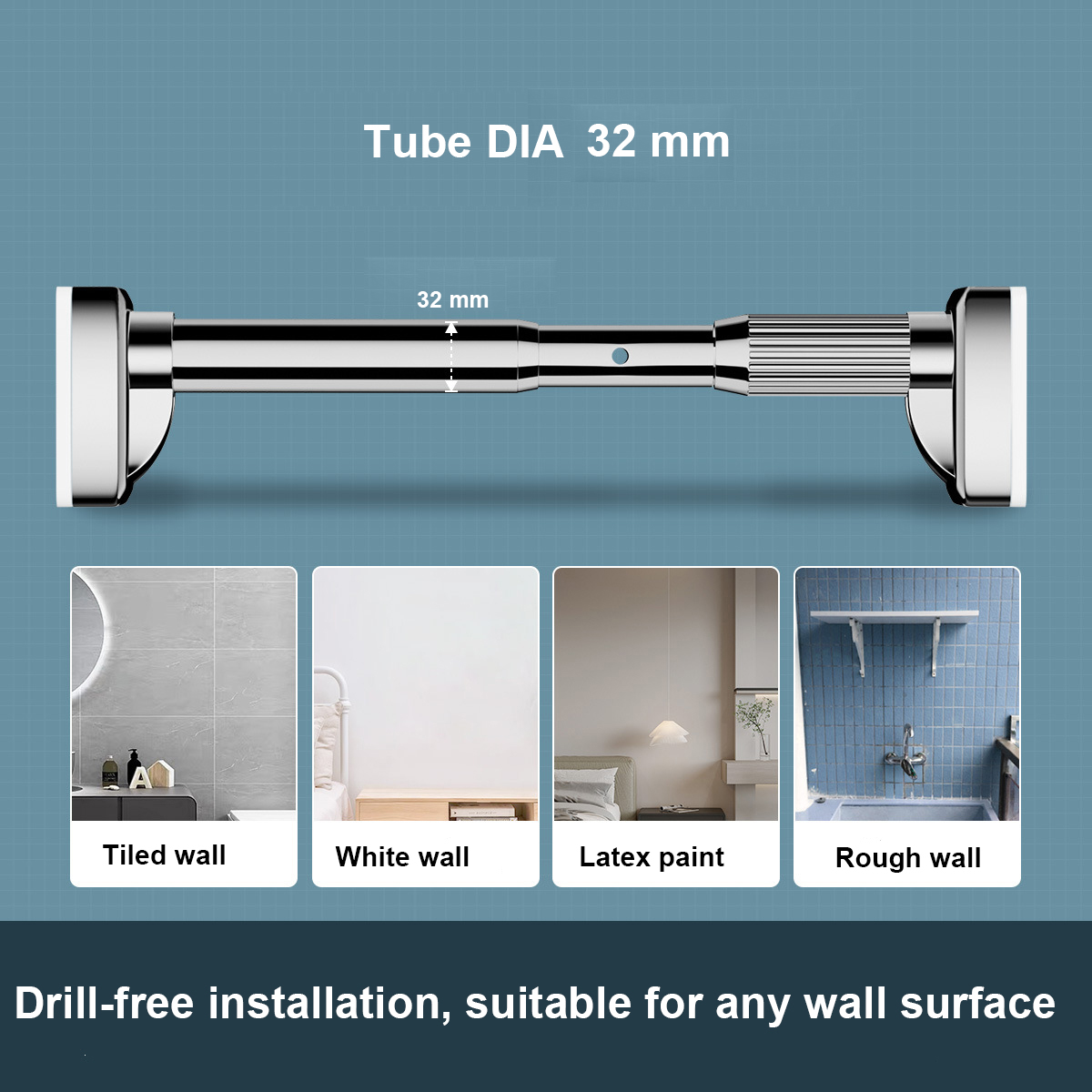 0.4-0.55m Stainless Steel