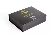 Caja de Papel Rígida Impermeable de Lujo Personalizada con Forma de Libro, Cierre Magnético, Inserto de Espuma EVA para Embalaje de Regalos