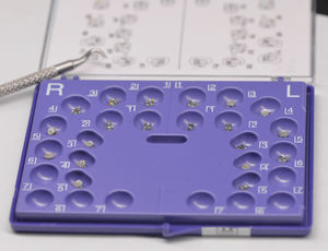 7S Bestseller Kiefer ortho pä dische selbst ligier ende Zahnspangen 022 Roth 345 mit Haken für Zahnärzte - Product Image 6