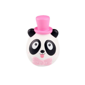 Panda Fidget Toy With Pink Hat PU Material Slow <b>Rebound</b> Stress Relief For Kids 2 To 4 Years Unisex - Product Image 1