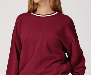 JOY Young เสื้อฮู้ดตัวใหญ่คอกลมแขนยาวผ้าคอตตอนให้ความอบอุ่นคุณภาพสูงสำหรับฤดูหนาว - Product Image 4