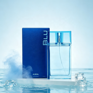 Perfume Original de Alta Calidad <span class=keywords><strong>Ajmal</strong></span> Blu Eau De Parfum 90ml, Perfume Árabe de Larga Duración para Hombre - Product Image 3