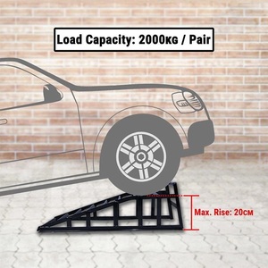 Rampe de chariot élévateur portable Rampe de voiture Van Mechanic Rampes de <span class=keywords><strong>garage</strong></span> - Product Image 5