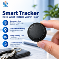 Mini traceur sans fil anti-perte pour clés, portefeuille, sac à dos et bagages avec pile bouton remplaçable