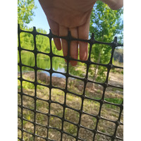 Valla de Seguridad de Plástico |   Malla de Alambre de Plástico Resistente y Colorida, Red Plana para Protección de Cercas de Granjas Avícolas