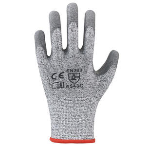 HUAJU endüstriyel seviye 5 Anti-Cut iş güvenliği eldiveni kesim dayanıklı ve PU daldırma HPPE kaplama bahçe eldiveni & koruyucu donanım - Product Image 2