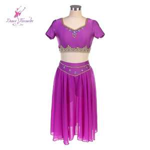 Top <span class=keywords><strong>de</strong></span> Manga Corta con Falda Pantalón, Trajes <span class=keywords><strong>de</strong></span> Ballet, <span class=keywords><strong>Traje</strong></span> <span class=keywords><strong>de</strong></span> Danza Árabe 24002 - Product Image 1