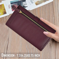 Dompet untuk Wanita Modis Dompet Tas untuk Wanita Tiga Lipat Dompet untuk Wanita