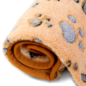 Fabriqué en tissu flanelle de qualité supérieure 80*80CM 260g, couverture et plaid imprimés pour animaux de compagnie - Product Image 5