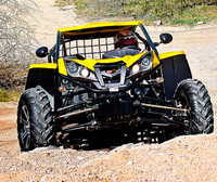 Buggy tout-terrain commercial à deux places, véhicule tout-terrain pour sites touristiques en plein air, voiture de loisirs pour l'aventure en montagne et dans le désert