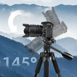 QZSD-Q111L 170CM fotoğraf standı alüminyum kamera tripodu montaj dijital ve standı taşınabilir kamera tripodu - Product Image 5