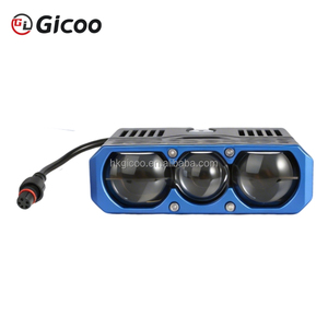 ไฟสปอร์ตไลท์แบบเมทริกซ์สำหรับรถยนต์ 220W พร้อมพัดลมคู่ ไฟ LED สำหรับกระจังหน้า ไฟเสริมภายนอกสำหรับรถออฟโรด SUV รถบรรทุก - Product Image 4