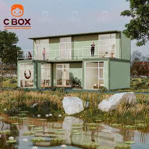 Cbox Prefab Flat Pack Office Sandwich Panel Guesthouse Modular Outdoor Villa Farmhouse Mining Camp Container House - Product Image 2