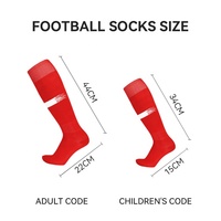 LINGTU Chaussettes de football longues pour hommes Chaussettes de football blanches Chaussettes hautes jusqu'au genou Longues Meias Chaussettes de football Antidérapantes Calcetines De Deporte