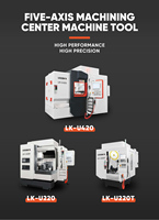 Centre d'usinage CNC rotatif à 5 axes pour métaux, personnalisation, centre d'usinage automatique à cinq axes pour travaux métalliques