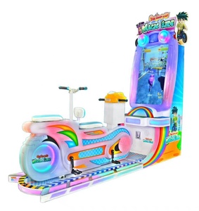 Drôle d'arcade balade à vélo bébé machine de jeu de rachat <span class=keywords><strong>Coin</strong></span> + Operated + Jeux double joueurs pour enfants - Product Image 4