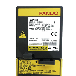 A06B-6115-H003 AiPSR3 New Original AC Servo Amplifier Module FANUC Spare parts supplier - Product Image 2