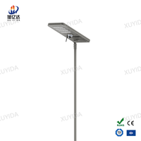 Caméra solaire tout-en-un Xuyida IP67 avec éclairage LED CCTV pour rue, construction en acier inoxydable, garantie de 3 ans pour la sécurité extérieure