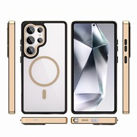 Coque magnétique mate de luxe pour Samsung Galaxy S26 S24 S22 S25 Ultra S23 Plus S21 A55 A16 A07 Charge sans fil Housse antichoc
