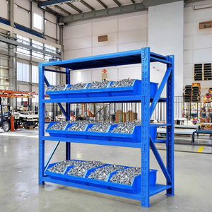 Trung Quốc Nhà Máy Có Thể Điều Chỉnh Nhiệm Vụ Trung Bình Thép Kệ Lưu Trữ Giá Ăn Mòn Bảo Vệ Kho Giá Từ Nhà Máy - Product Image 3