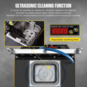 เครื่องทดสอบหัวฉีดน้ำมันเชื้อเพลิง <span class=keywords><strong>AUTOOL</strong></span> <span class=keywords><strong>CT400</strong></span> รุ่นใหม่ล่าสุด 110V 220V สำหรับรถยนต์ GDI เครื่องทำความสะอาดหัวฉีดน้ำมันเชื้อเพลิงแบบอัลตราโซนิกที่ดีที่สุด - Product Image 6