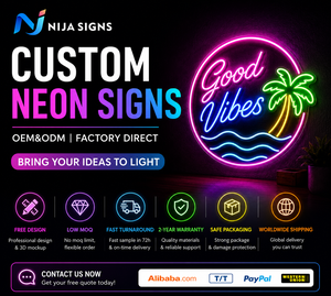ป้ายไฟนีออนร้านตัดผมแบบกำหนดเอง พร้อมรีโมทคอนโทรล ไฟ LED สำหรับโฆษณา ร้านทำผม ไฟติดผนังตกแต่งร้านเสริมสวย - Product Image 4