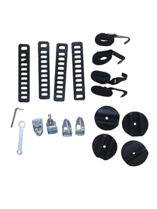Porte-vélo en acier pratique à 2 vélos pour porte-bagages de <span class=keywords><strong>toit</strong></span> de <span class=keywords><strong>voiture</strong></span> Porte-vélo monté sur le coffre arrière pour un <span class=keywords><strong>transport</strong></span> facile de vélos à l'intérieur du véhicule - Product Image 4