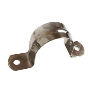 Stainless Steel U-Shaped Pipe <b>Clamps</b> Saddle <b>Clamps</b> and Supports for Water Pipes Multiple Sizes for <b>Hose</b> <b>Clamps</b> - Product Image 1